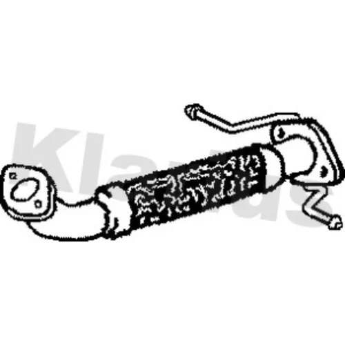 Výfukové potrubie 301318 /KLARIUS/