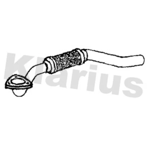 Výfukové potrubie KLARIUS 302104
