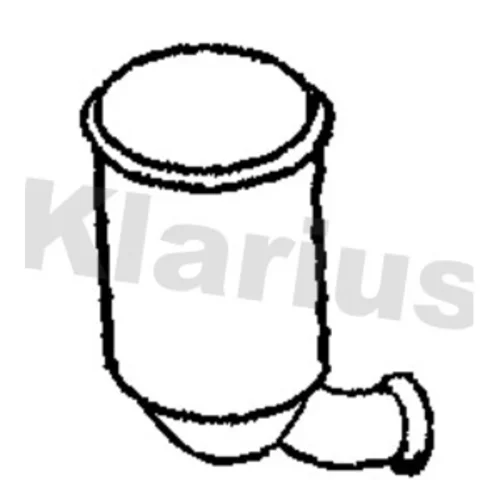 Filter sadzí/pevných častíc výfukového systému KLARIUS 390405