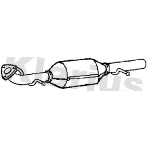 Filter sadzí/pevných častíc výfukového systému KLARIUS 390497