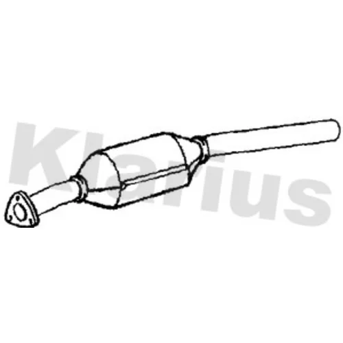 Filter sadzí/pevných častíc výfukového systému KLARIUS 399200
