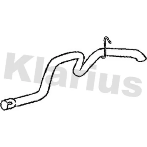 Výfukové potrubie KLARIUS 142699