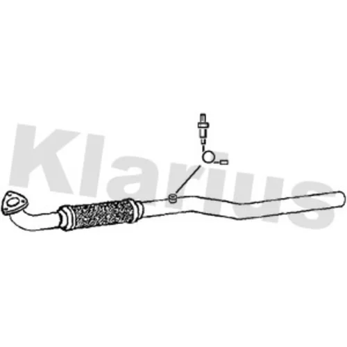 Výfukové potrubie KLARIUS 150394
