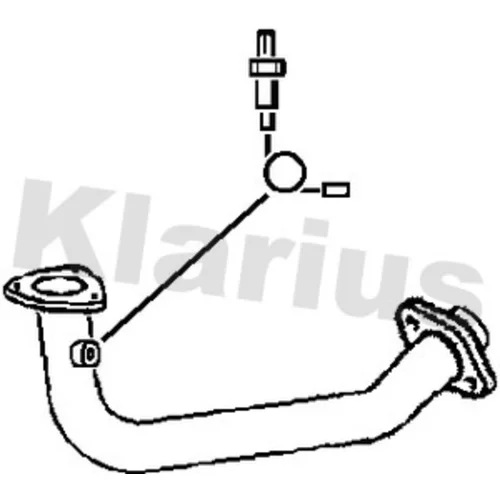 Výfukové potrubie KLARIUS 301441