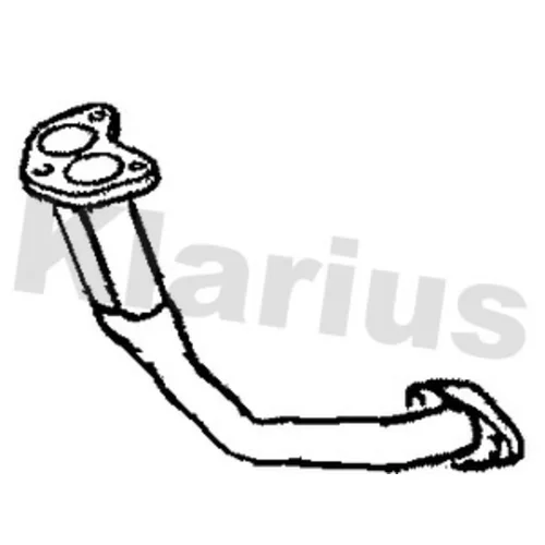 Výfukové potrubie KLARIUS 301671