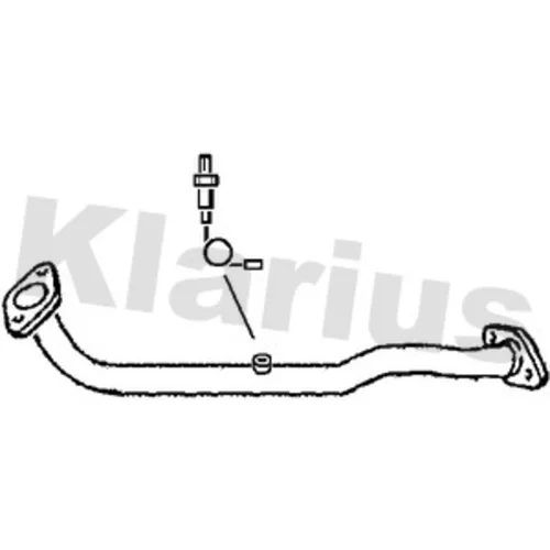 Výfukové potrubie KLARIUS 301734