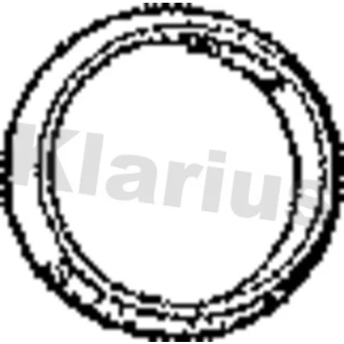 Tesniaci krúžok pre výfuk. trubku 410191 /KLARIUS/