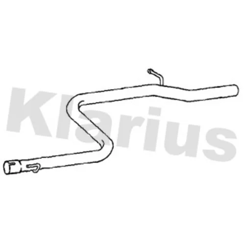 Výfukové potrubie KLARIUS 110778