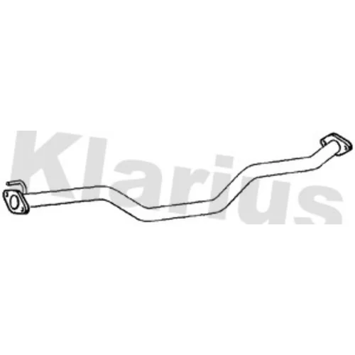 Výfukové potrubie KLARIUS 150606