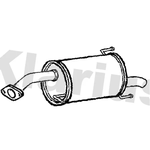 Koncový tlmič výfuku KLARIUS 221661