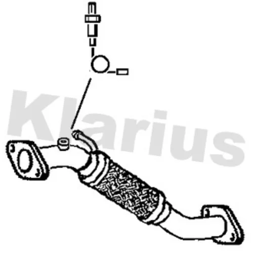 Výfukové potrubie KLARIUS 302137