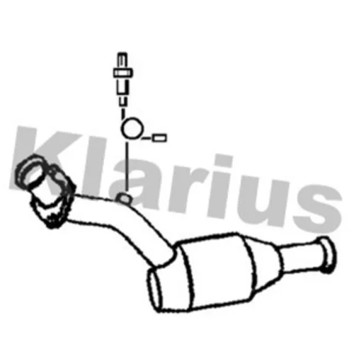 Filter sadzí/pevných častíc výfukového systému KLARIUS 324131