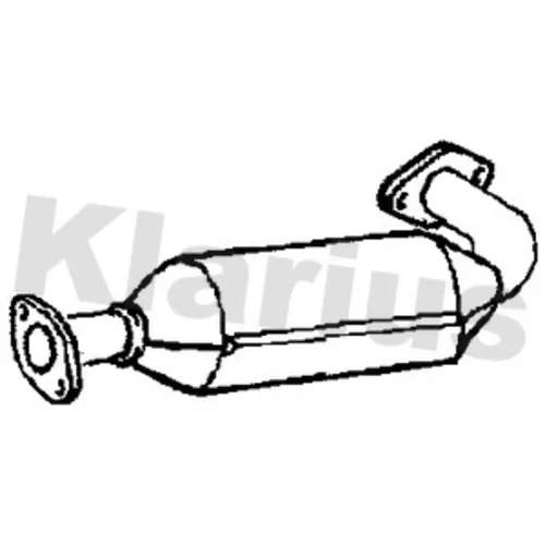 Filter sadzí/pevných častíc výfukového systému KLARIUS 390494