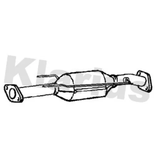 Filter sadzí/pevných častíc výfukového systému KLARIUS 390726