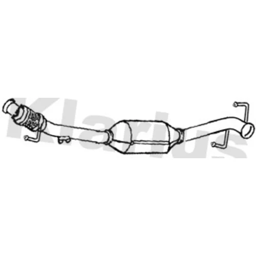 Filter sadzí/pevných častíc výfukového systému KLARIUS 391044