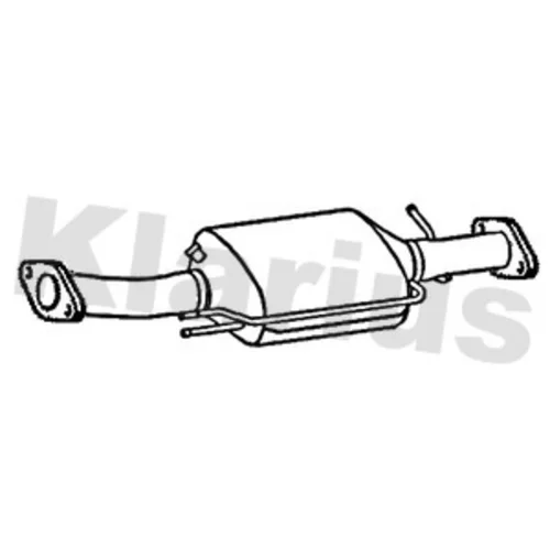 Filter sadzí/pevných častíc výfukového systému 399190 /KLARIUS/