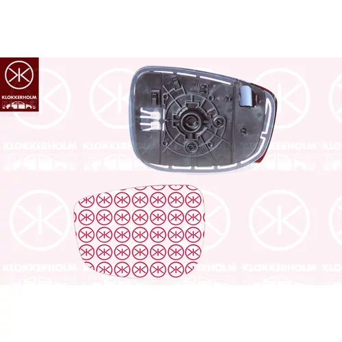 Sklo vonkajšieho zrkadla KLOKKERHOLM 34811067