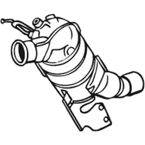 Filter sadzí/pevných častíc výfukového systému KLOKKERHOLM 097-200