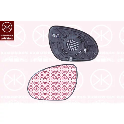 Sklo vonkajšieho zrkadla KLOKKERHOLM 31351066