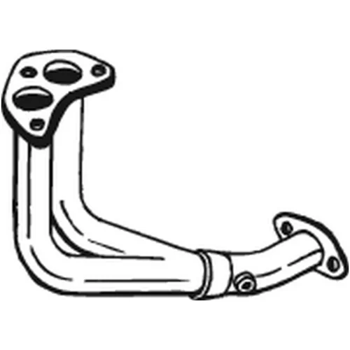 Výfukové potrubie KLOKKERHOLM 739-245