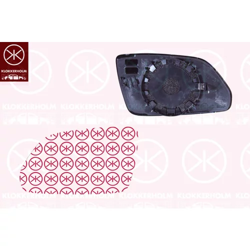 Sklo vonkajšieho zrkadla KLOKKERHOLM 75211062