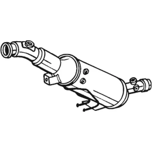 Filter sadzí/pevných častíc výfukového systému KLOKKERHOLM 095-207