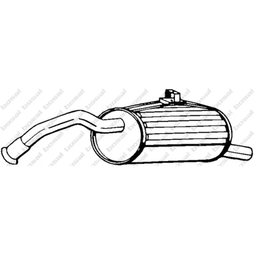 Koncový tlmič výfuku KLOKKERHOLM 228-087