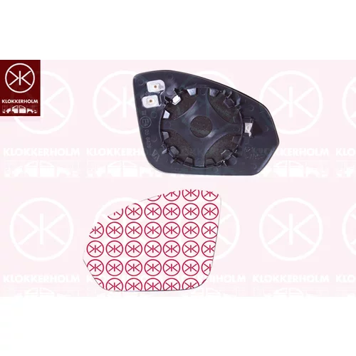 Sklo vonkajšieho zrkadla KLOKKERHOLM 75171064