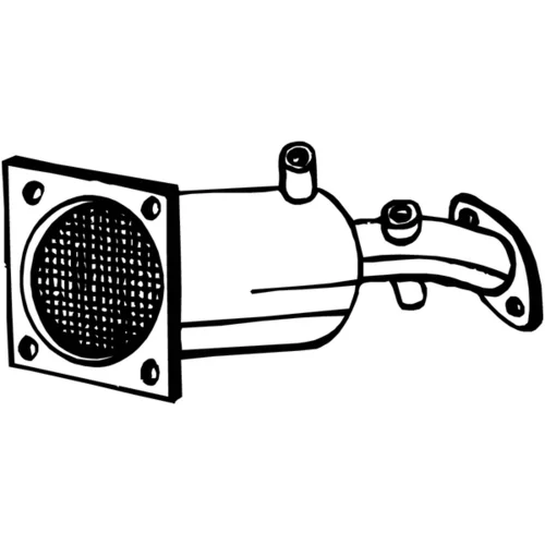 Filter sadzí/pevných častíc výfukového systému KLOKKERHOLM 095-710