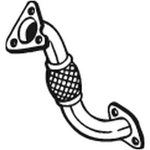 Výfukové potrubie KLOKKERHOLM 713-067