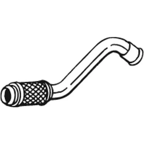 Výfukové potrubie KLOKKERHOLM 713-081