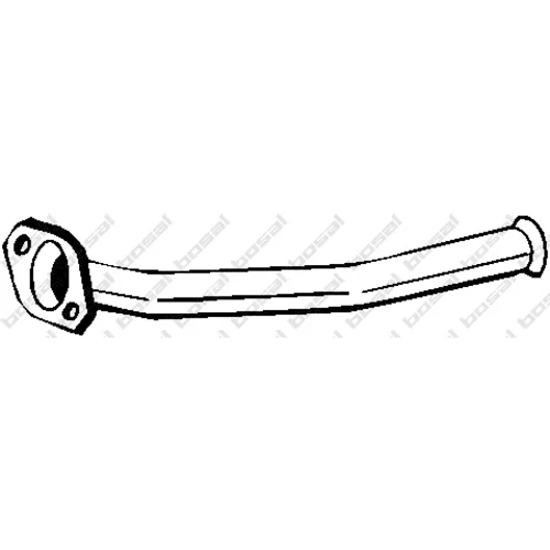 Výfukové potrubie KLOKKERHOLM 741-017
