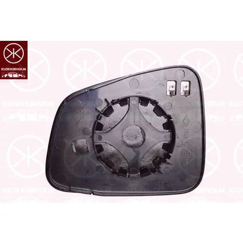 Sklo vonkajšieho zrkadla KLOKKERHOLM 50151064