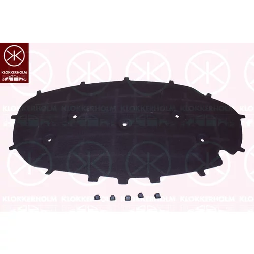 Izolácie motorového priestoru KLOKKERHOLM 95342850