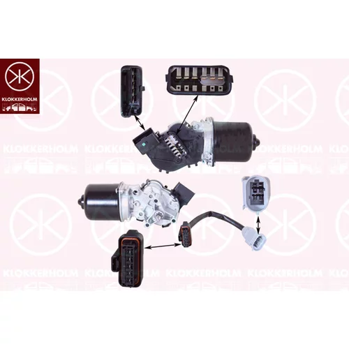 Motor stieračov KLOKKERHOLM 60323270