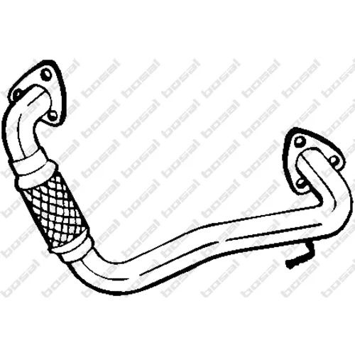 Výfukové potrubie KLOKKERHOLM 730-213