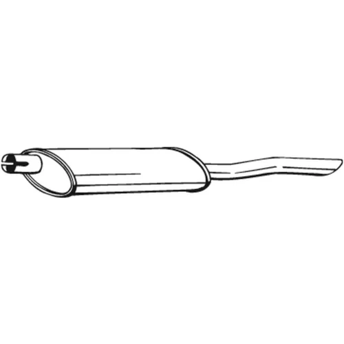 Koncový tlmič výfuku KLOKKERHOLM 141-001