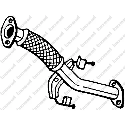 Výfukové potrubie KLOKKERHOLM 700-093