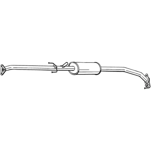 Stredný tlmič výfuku KLOKKERHOLM 289-033