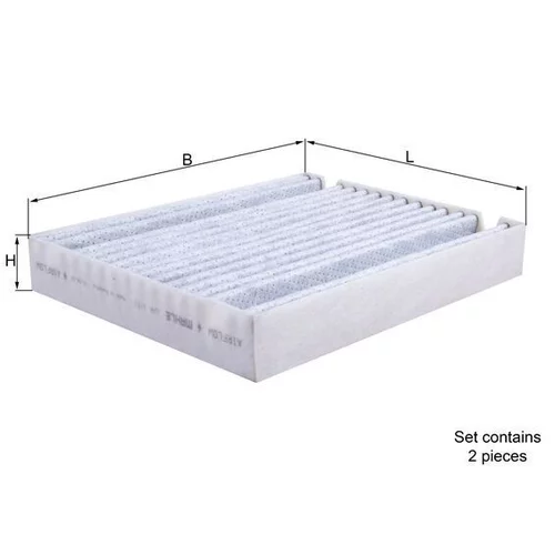 Filter vnútorného priestoru KNECHT LAK 1151/S