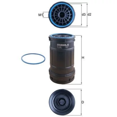 Palivový filter KNECHT KC 699D