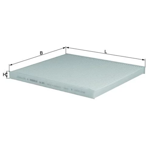 Filter vnútorného priestoru KNECHT LA 301 (KNECHT - Mahle) - obr. 2