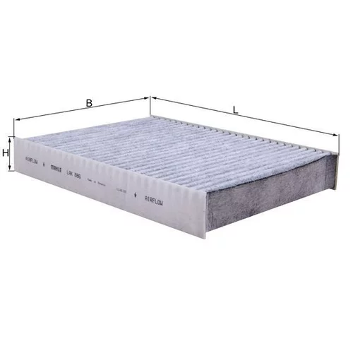Filter vnútorného priestoru KNECHT LAK 686 (KNECHT - Mahle) - obr. 2