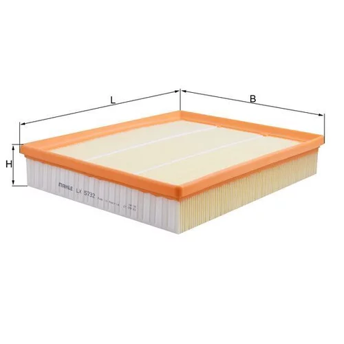 Vzduchový filter KNECHT LX 5732
