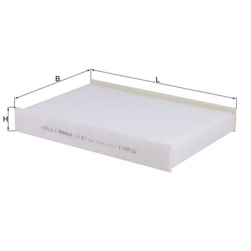 Filter vnútorného priestoru KNECHT LA 811 (KNECHT - Mahle) - obr. 1
