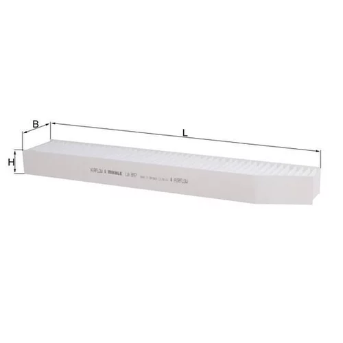Filter vnútorného priestoru KNECHT LA 897 (KNECHT - Mahle) - obr. 1