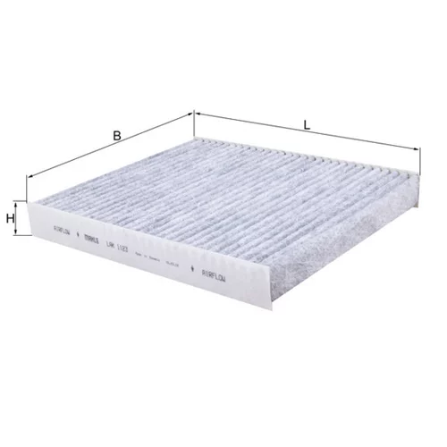 Filter vnútorného priestoru KNECHT LAK 1123 (KNECHT - Mahle) - obr. 1