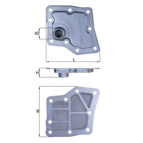 Hydraulický filter automatickej prevodovky KNECHT HX 259