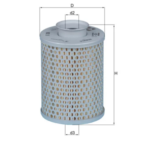 Hydraulický filter riadenia KNECHT HX 5 (KNECHT - Mahle) - obr. 1