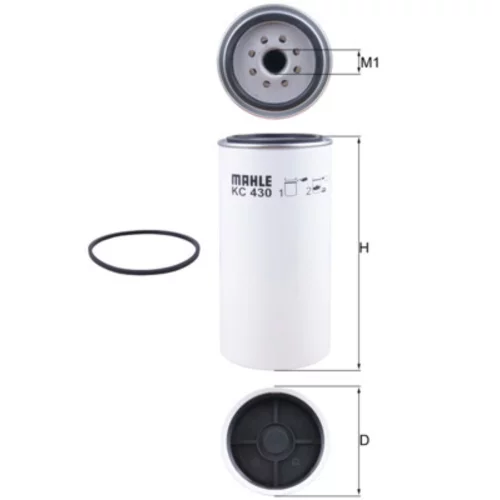 Palivový filter KNECHT KC 430D